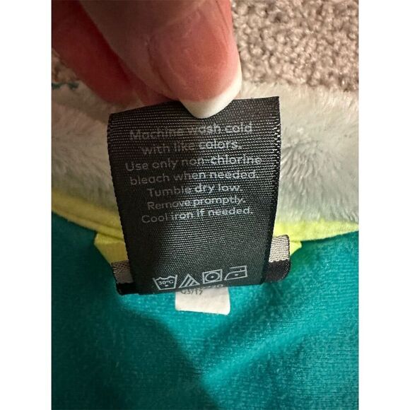 ☘️☘️☘️Champion Toddler Girls' Fleece Jacket Multicolor Size 2T Full Zip☘️☘️☘️ - Picture 7 of 7